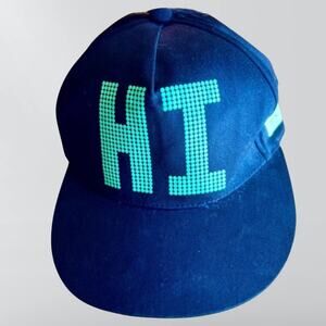NWT Robin Ruth Hawaii HI Neon Green Aloha Brim SnapBack Hat